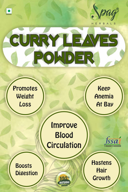 Spag Herbals Premium Curry Leaves Powder