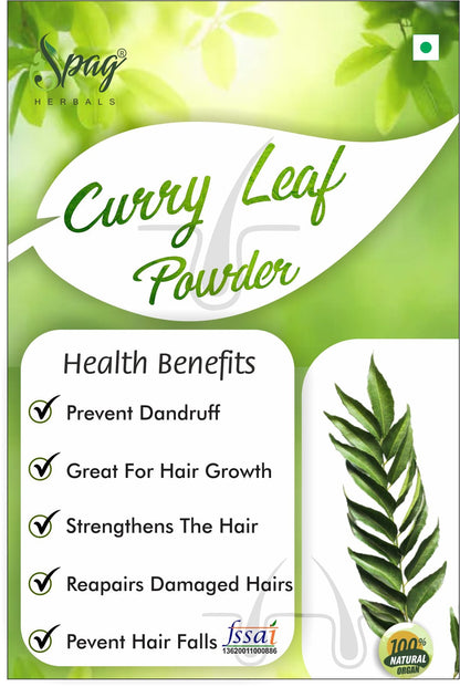 Spag Herbals Premium Curry Leaves Powder
