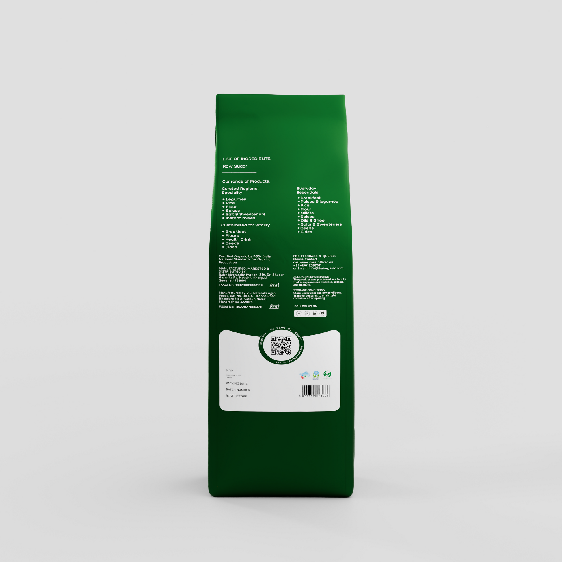 IKAI Organic Raw Sugar