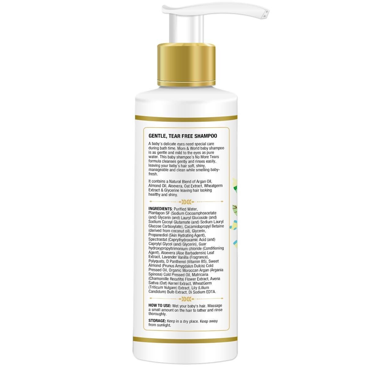Mom & World Tear Free Baby Shampoo