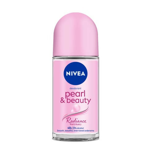 Nivea Deodorant Roll On Pearl & Beauty Radiance For Eventoned Smooth & Beautiful Underarms