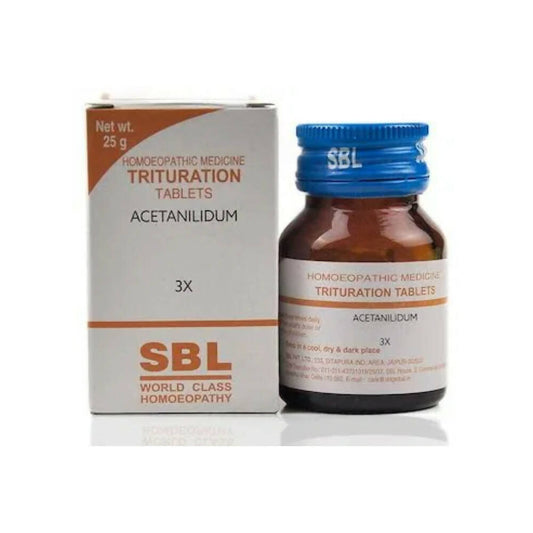 Buy SBL Homeopathy Acetanilidum Trituration Tablets from DrMediCart, Ship from India to USA
