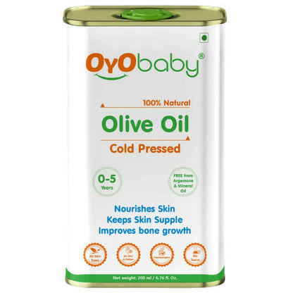 Oyo Baby Natural Olive Oil - Cold Pressed