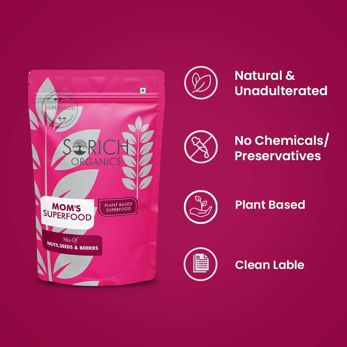 Sorich Organics Mother's Superfood Mix Nuts & Seeds