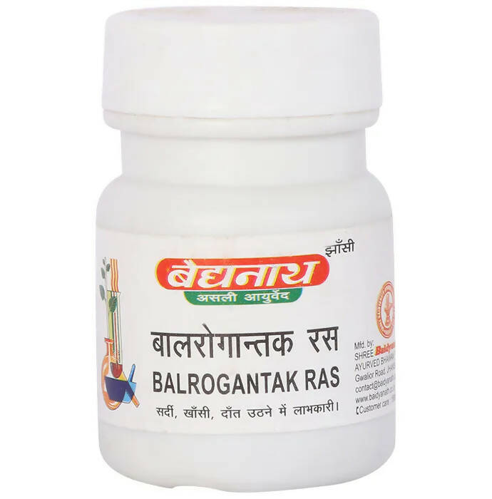Buy Baidyanath Jhansi Balrogantak Ras Tablets from DrMediCart, Ship from India to USA