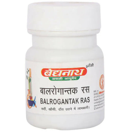 Buy Baidyanath Jhansi Balrogantak Ras Tablets from DrMediCart, Ship from India to USA