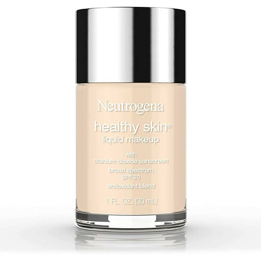 Neutrogena Healthy Skin Liquid Makeup Foundation, Broad Spectrum SPF 20 Feverfew,Classic Ivory - DrMediCart