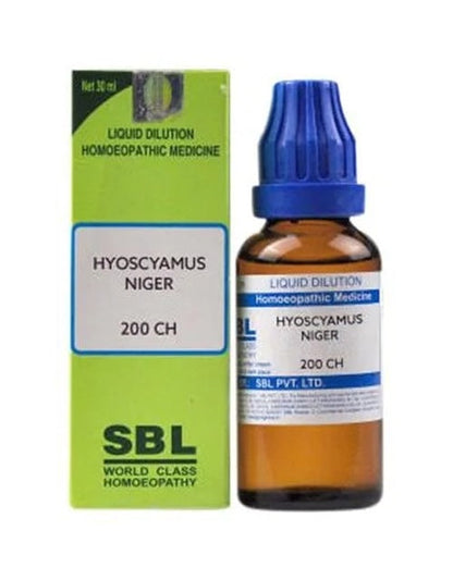 Buy SBL Homeopathy Hyoscyamus Niger Dilution from DrMediCart, Ship from India to USA