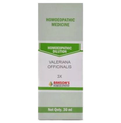 Bakson's Homeopathy Valeriana Officinalis Dilution