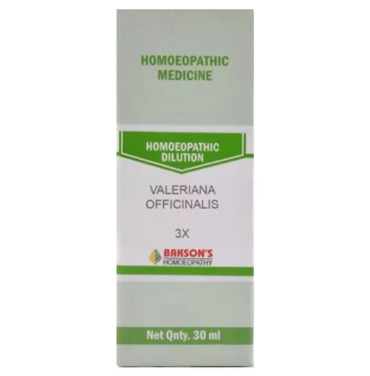 Bakson's Homeopathy Valeriana Officinalis Dilution
