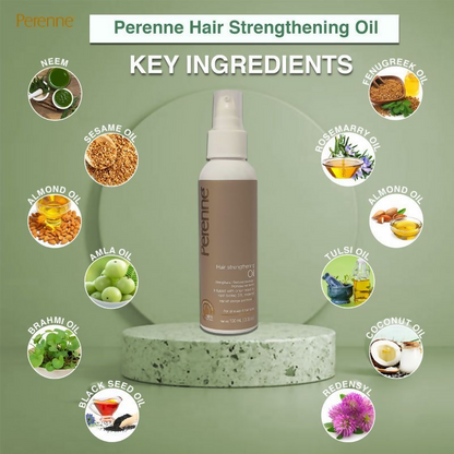 Perenne Hair Strengthening Oil With Onion Seed Oil