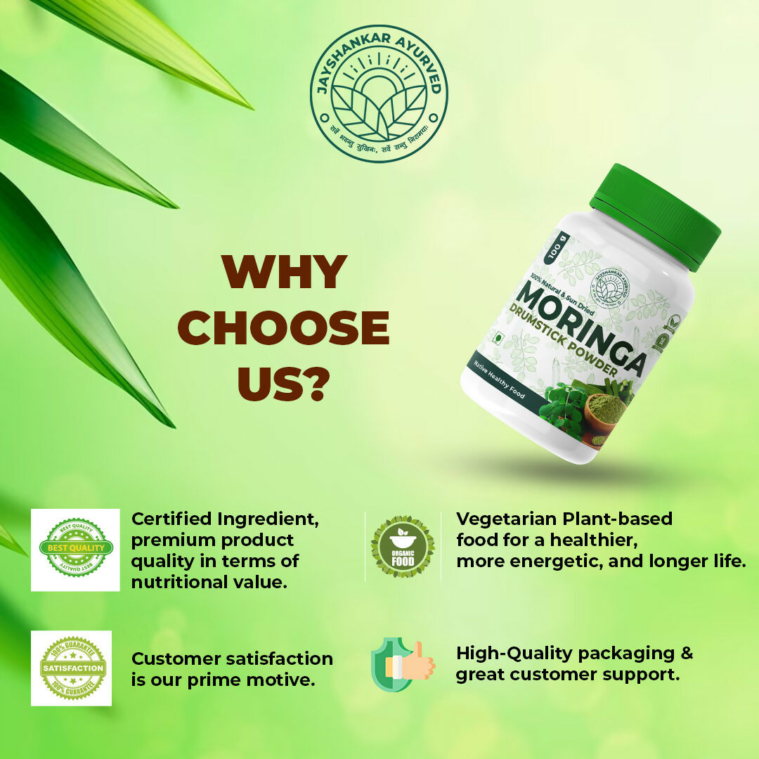 Jayshankar Ayurved Moringa Drumstick Powder
