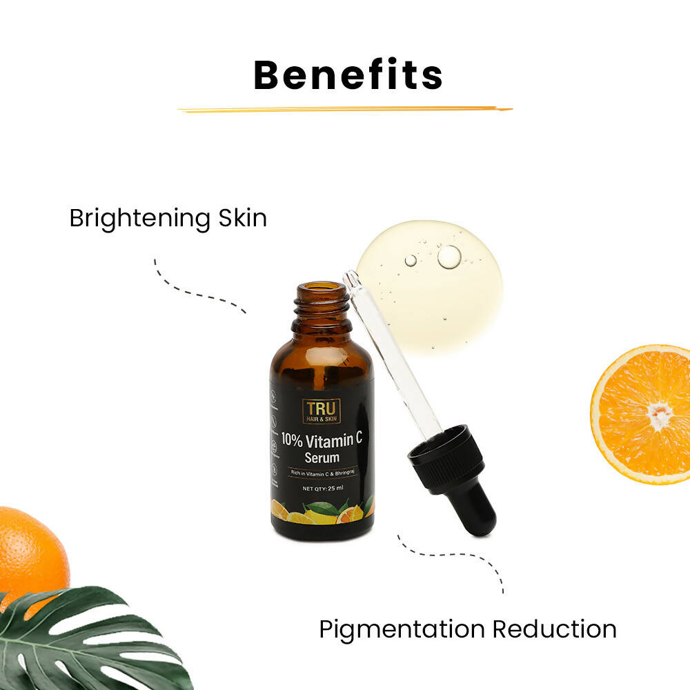 Tru Hair & Skin 10% Vitamin C Serum - Drmedicart
