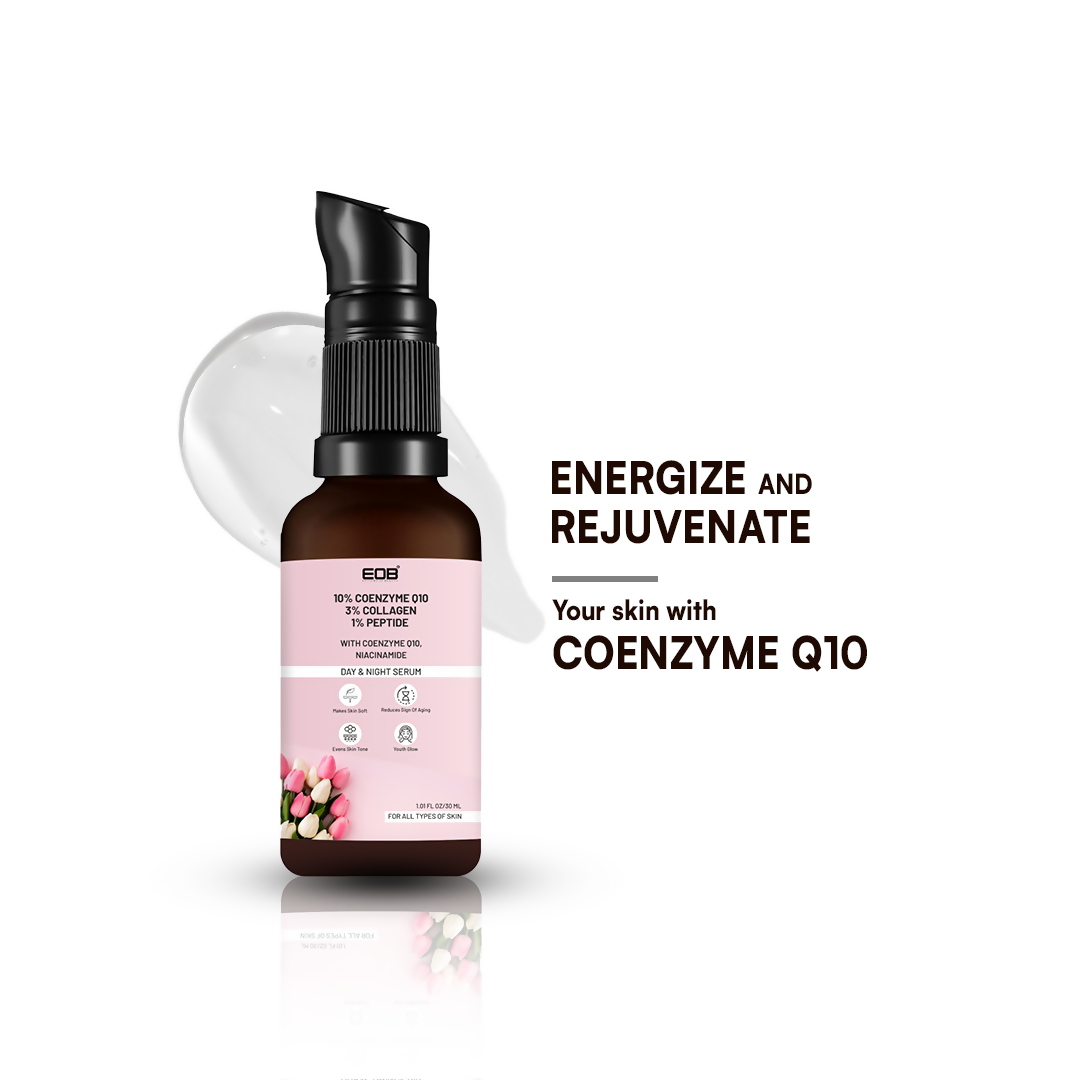 EOB 10% Coenzyme Q10 Face Serum Day & Night Serum