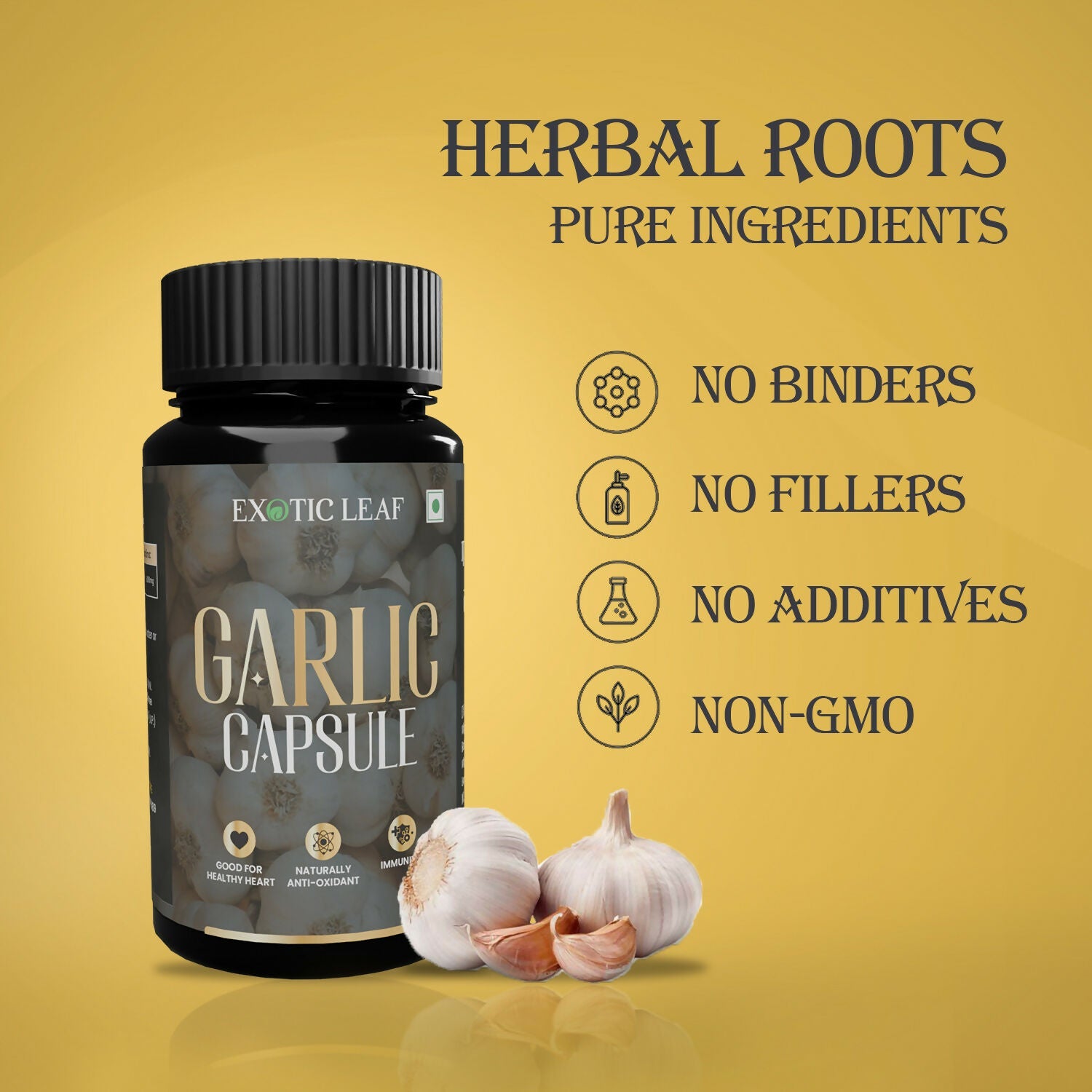 Exotic Leaf Garlic Capsules