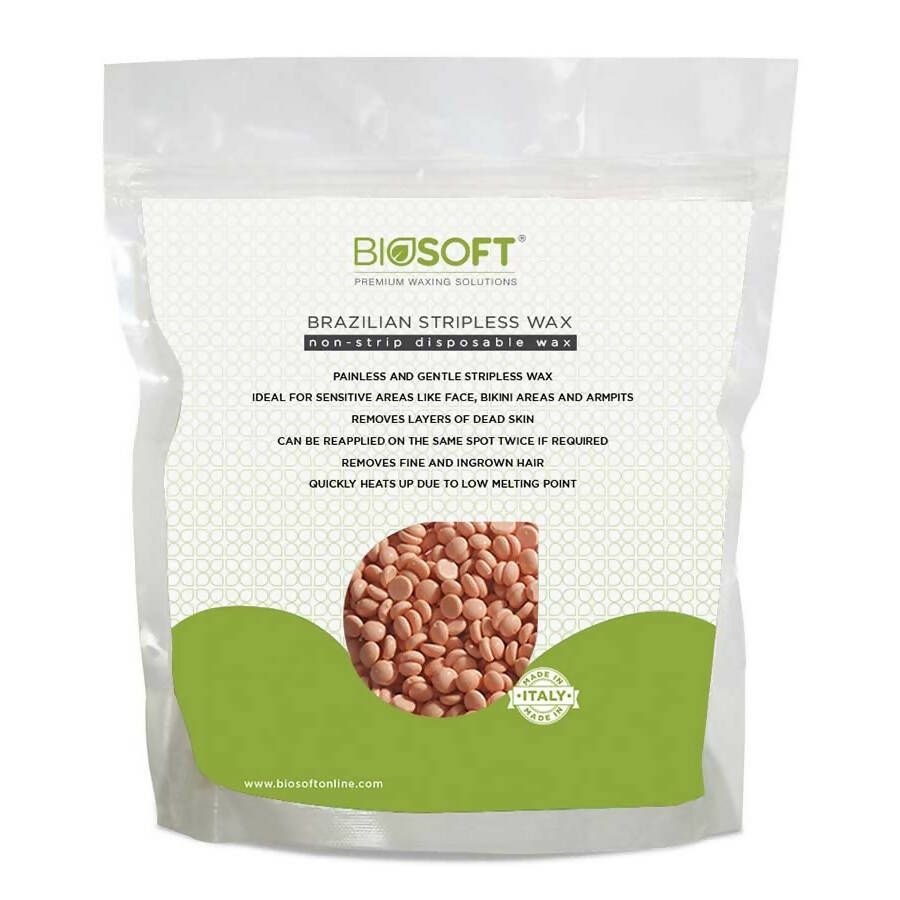 Buy Biosoft Brazillian Stripless Wax - Rose from DrMediCart, Ship from India to USA