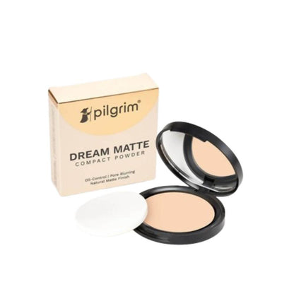 Buy Pilgrim Dream Matte Compact Powder For Light Skin Tone - Pure Ivory from DrMediCart, Ship from India to USA
