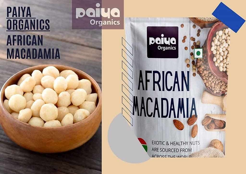 Paiya Organics Lebanese Pine Nuts + African Macadamia Nuts Combo