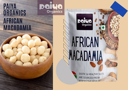 Paiya Organics Lebanese Pine Nuts + African Macadamia Nuts Combo
