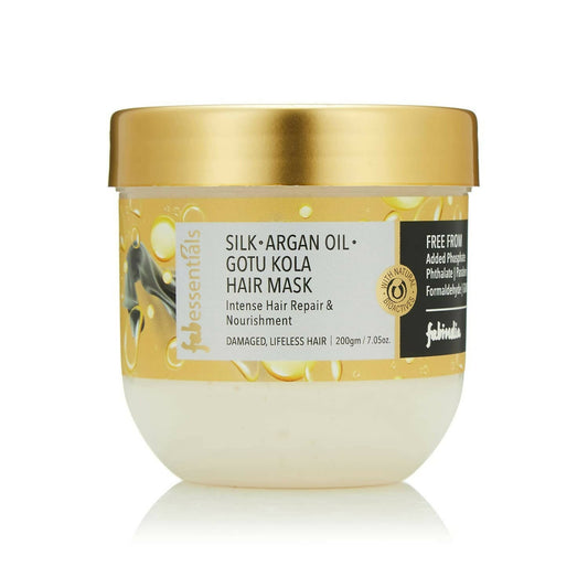 Buy Fabessentials Silk Argan Oil Gotu Kola Hair Mask from DrMediCart, Ship from India to USA