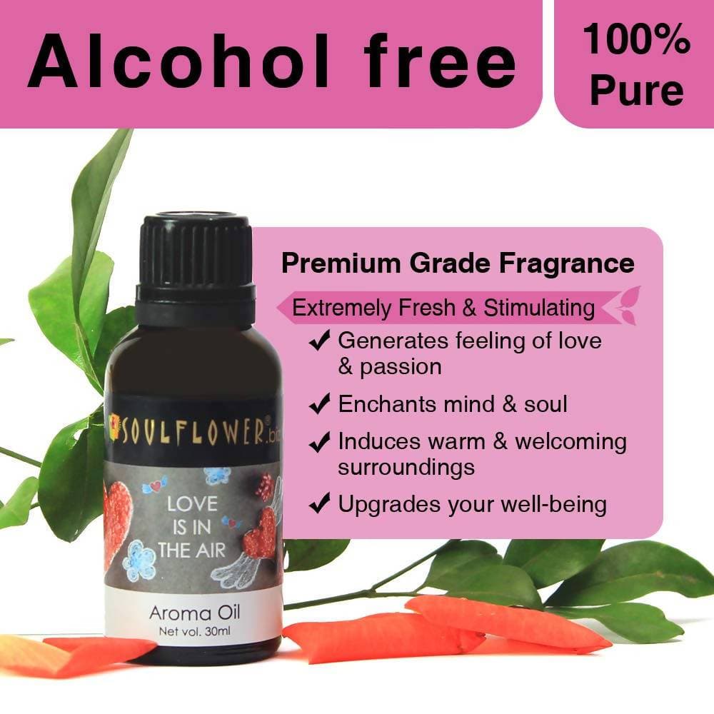 Soulflower Love Is In The Air Aroma Oil - DrMediCart