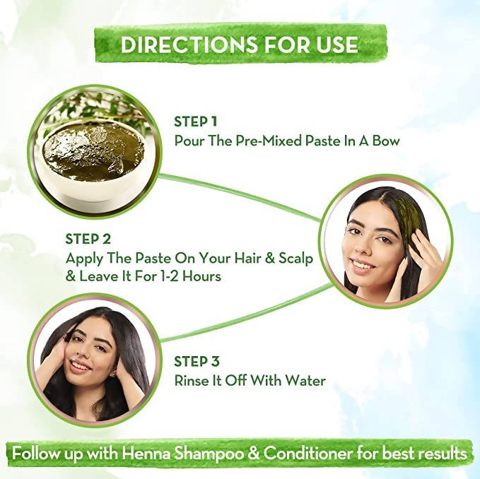 Mamaearth Natural Henna Paste For Rich Naturally Colored Hair - Drmedicart