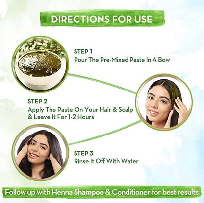 Mamaearth Natural Henna Paste For Rich Naturally Colored Hair - Drmedicart