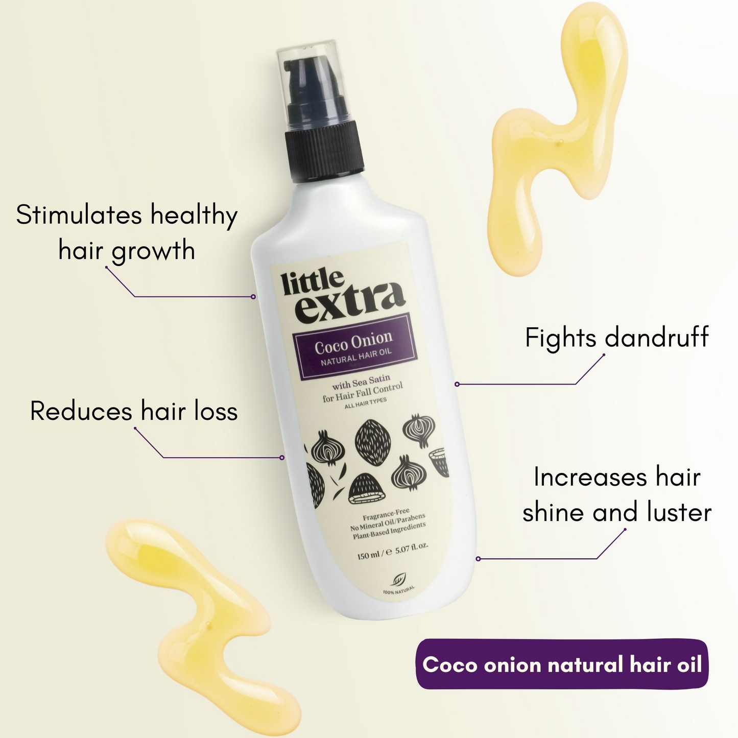 Little Extra Coco Onion Anti Hair Fall Kit