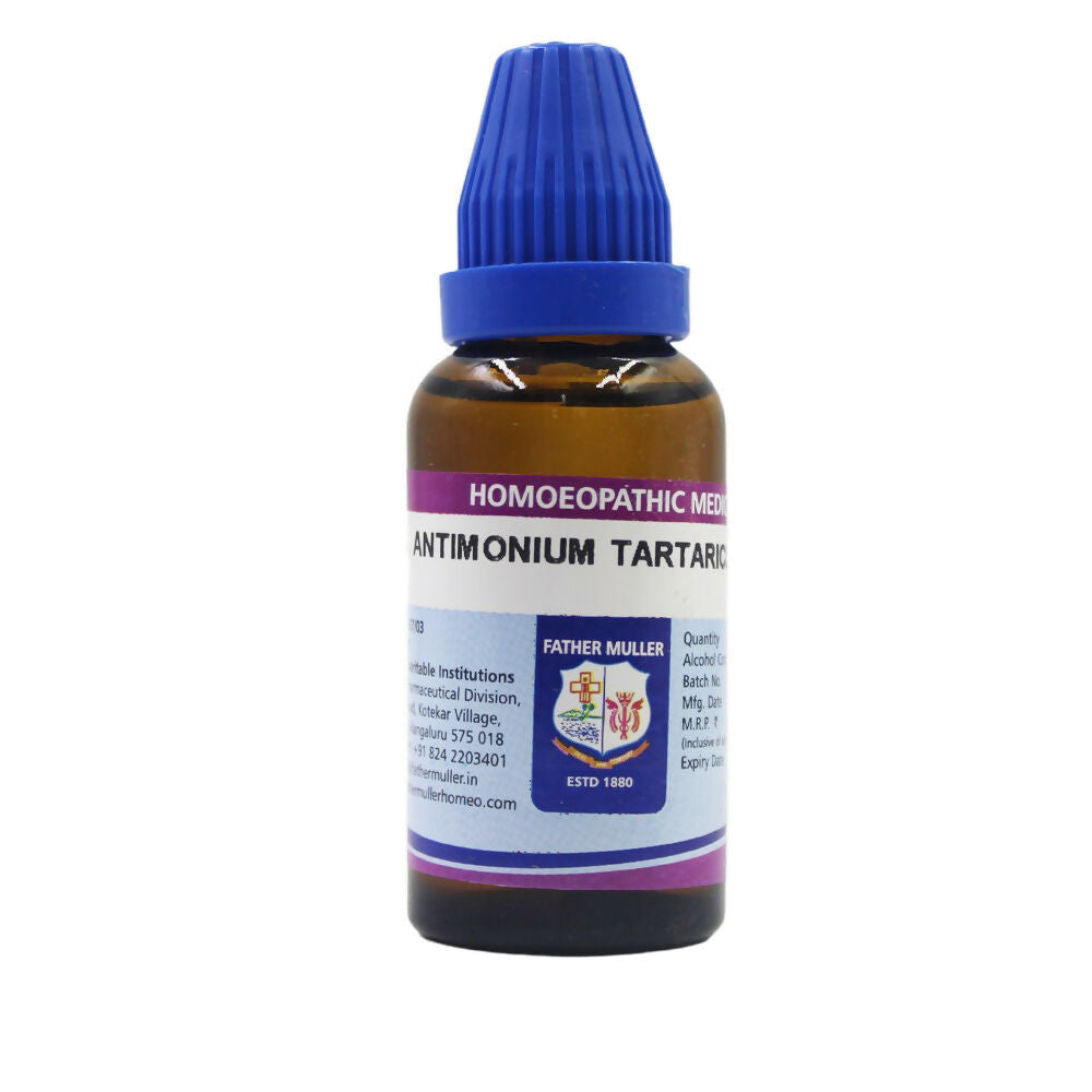 Father Muller Antimonium Tartaricum Dilution