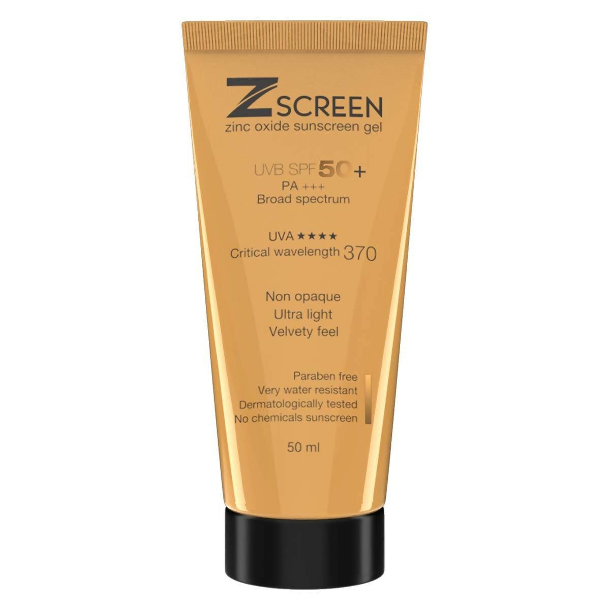 Buy Zscreen Zinc Oxide Sunscreen Gel UVA/UVB Protection SPF 50+ PA+++ from DrMediCart, Ship from India to USA