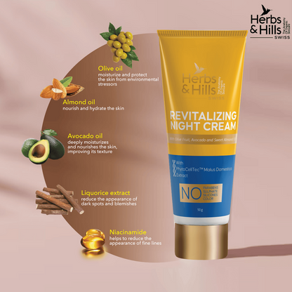 Herbs & Hills Revitalizing Night Cream (Swiss Range)