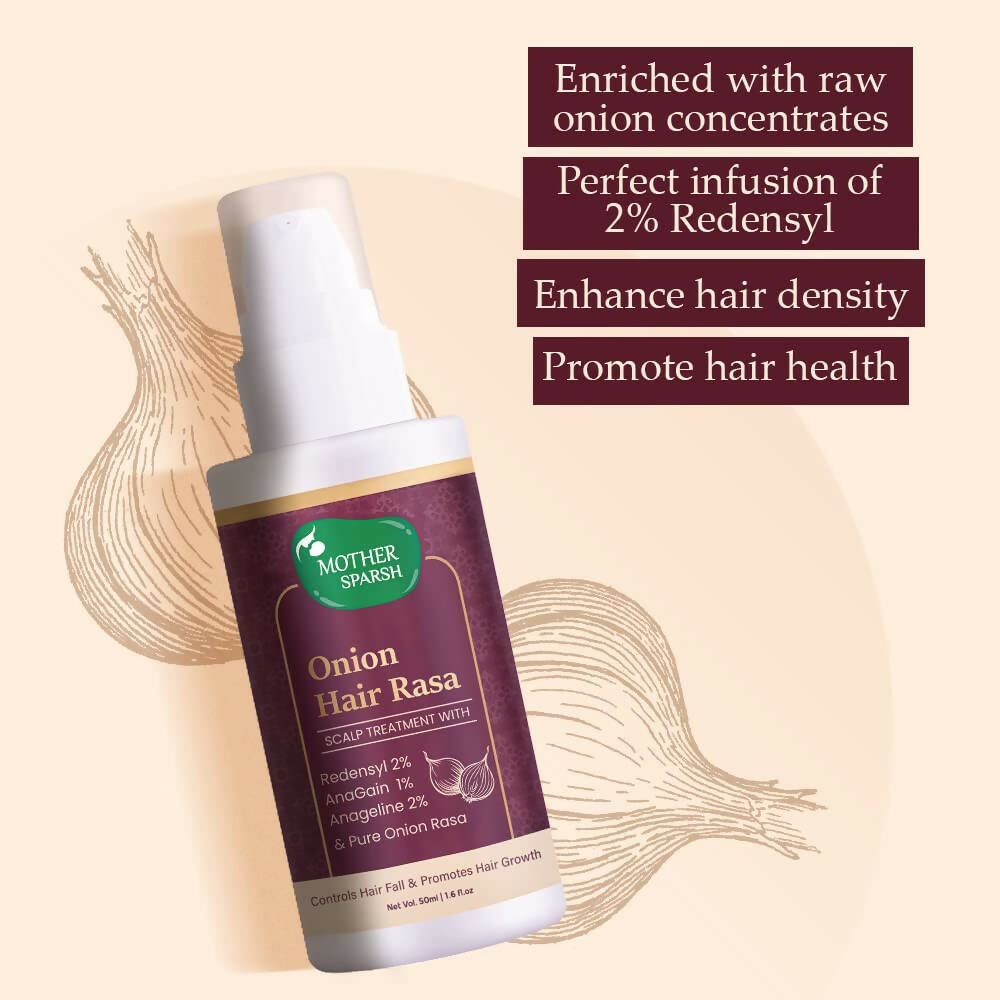 Mother Sparsh Onion Rasa with 2% Redensyl, Anagain & Anageline - DrMediCart
