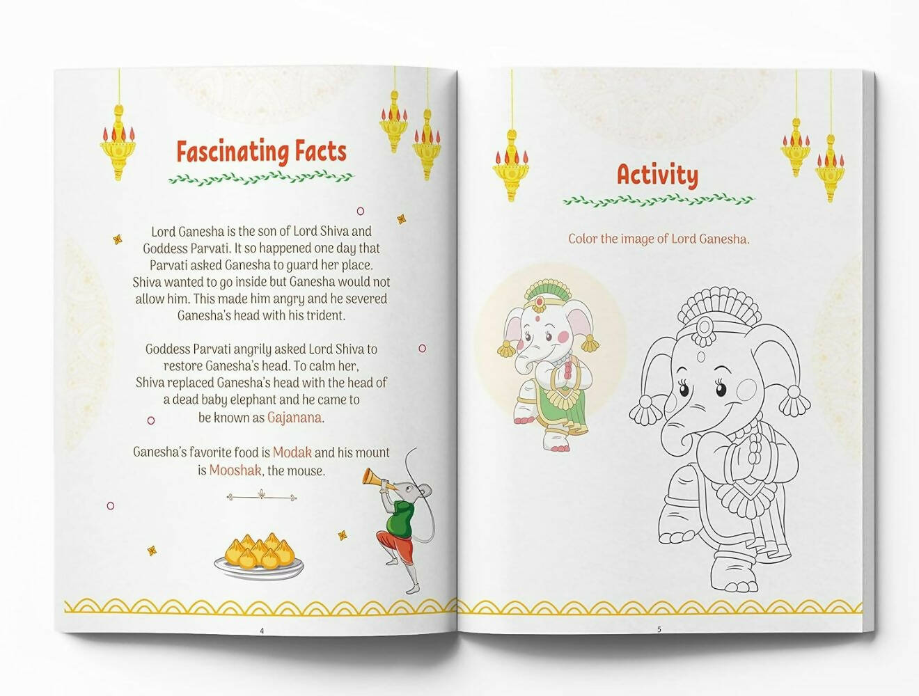 Shlokas And Mantras  - Activity Book For Kids