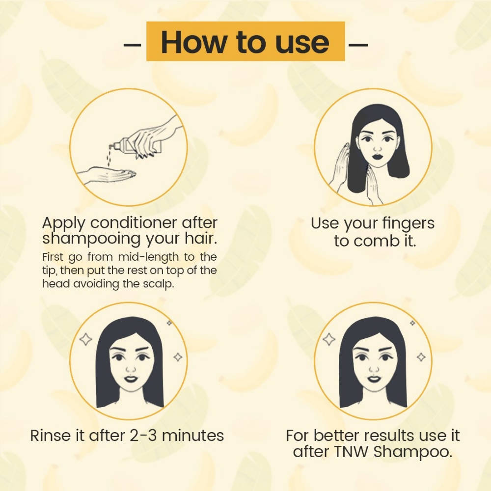 The Natural Wash Banana Hair Conditioner - Drmedicart