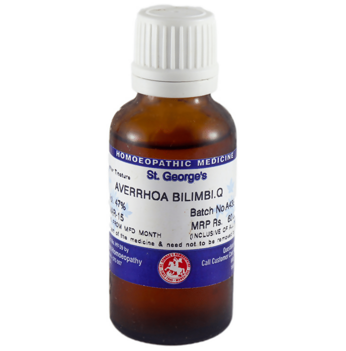 St George’s Homoeopathy Averrhoa Bilimbi Mother Tincture Q