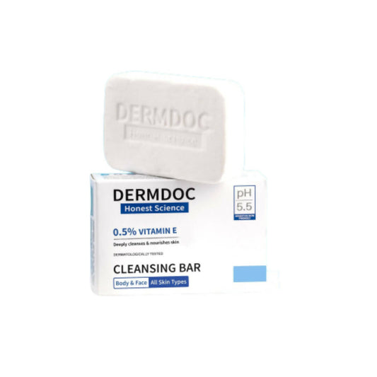 Buy Dermdoc 0.5% Vitamin E Cleansing Bar from DrMediCart, Ship from India to USA
