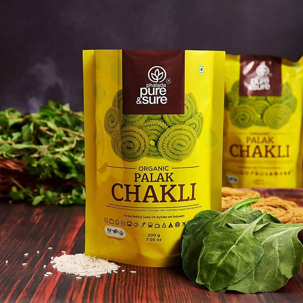 Pure & Sure Palak Chakli