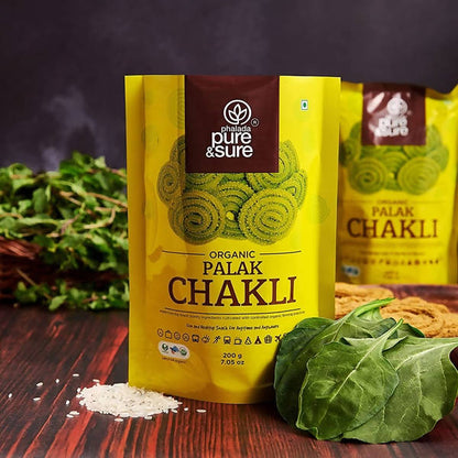 Pure & Sure Palak Chakli