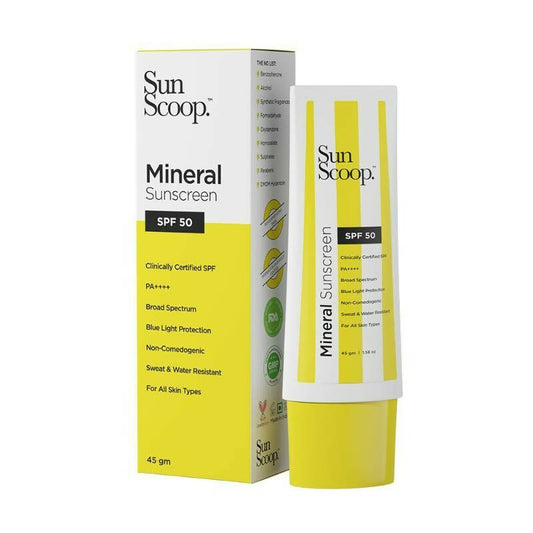 Buy Sun Scoop Mineral Sunscreen SPF 50 from DrMediCart, Ship from India to USA