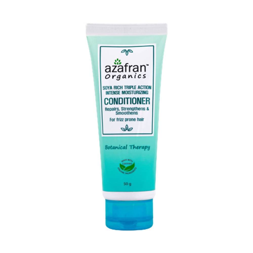 Azafran Organics Soya Rich Triple Action Intense Moisturizing Conditioner - DrMediCart