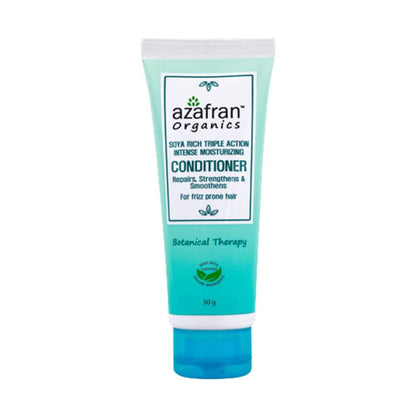 Azafran Organics Soya Rich Triple Action Intense Moisturizing Conditioner - DrMediCart