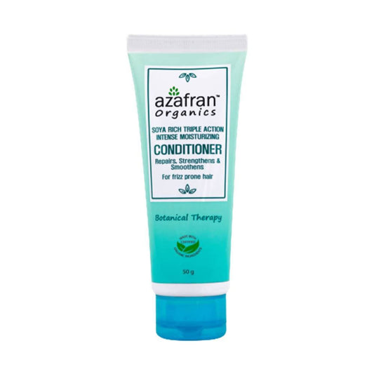 Azafran Organics Soya Rich Triple Action Intense Moisturizing Conditioner - DrMediCart