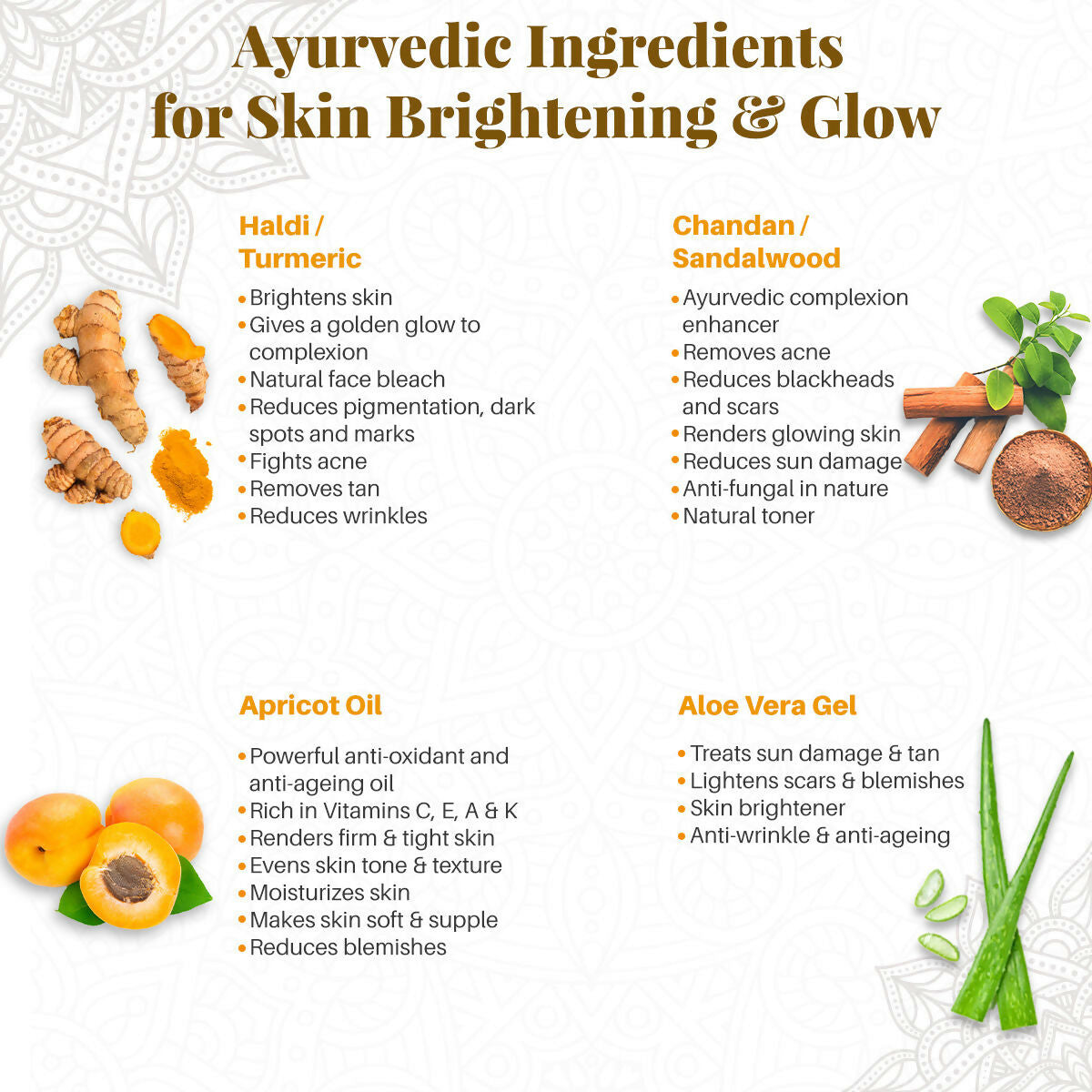 Matra Haldi Chandan Ubtan Face Pack To Enhance Glow & Brighten Skin