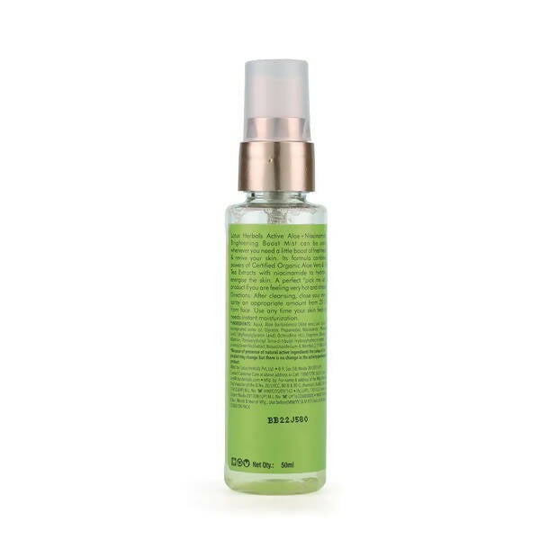 Lotus Herbals Active Aloe + Niacinamide Brightening Boost Mist - DrMediCart