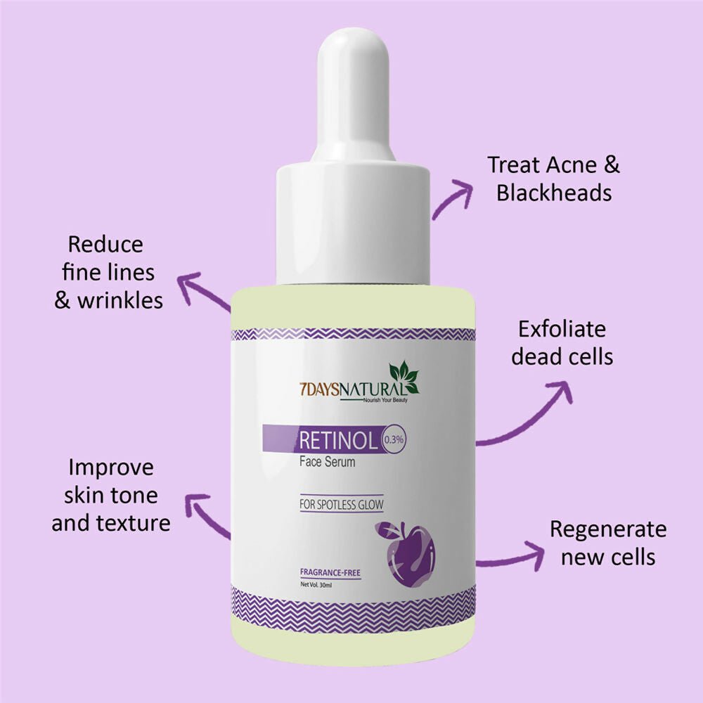 7 Days Organic Retinol Serum for Face