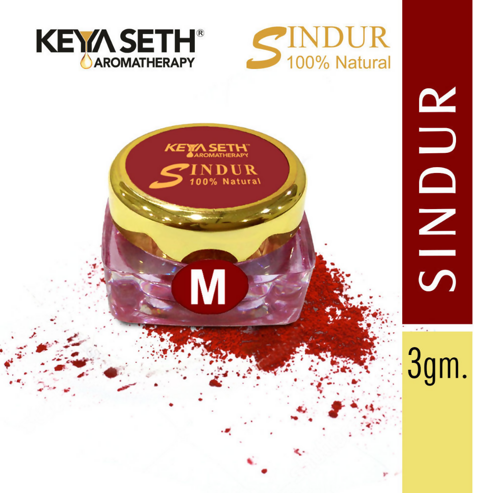 Keya Seth Aromatherapy 100% Natural Maroon Sindoor Powder