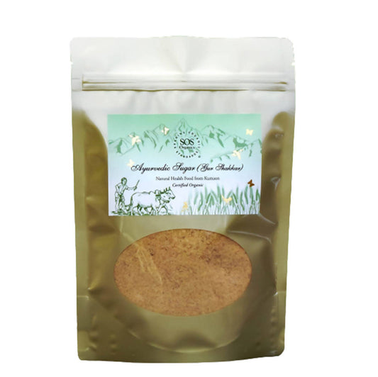 SOS Organics Ayurvedic Sugar (Gur Shakkar)