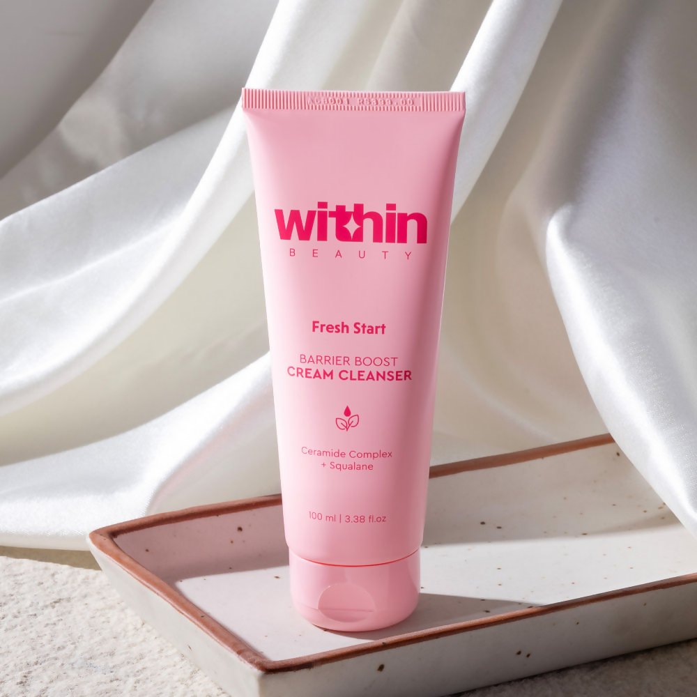 Within Beauty Fresh Start Barrier Boost Cream Face Cleanser