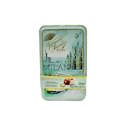 Buy Ajfan Milk Chocolate Cappuccino Pralines In Milan Gift Tin from DrMediCart