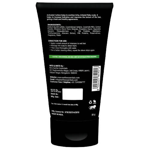 Earthe Essentials Activated Carbon Shampoo